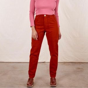 Big Bud Press Petite Size Large Pencil Pant paprika